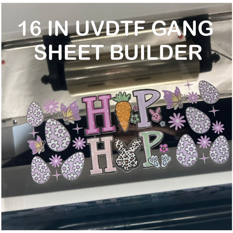 16 inch UVDTF