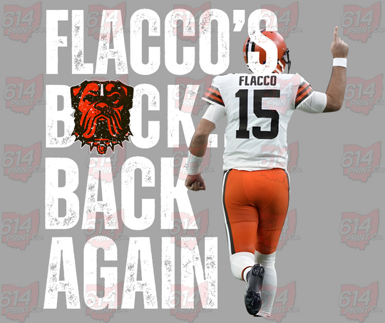 FLACCO'S BACK.... BACK AGAIN